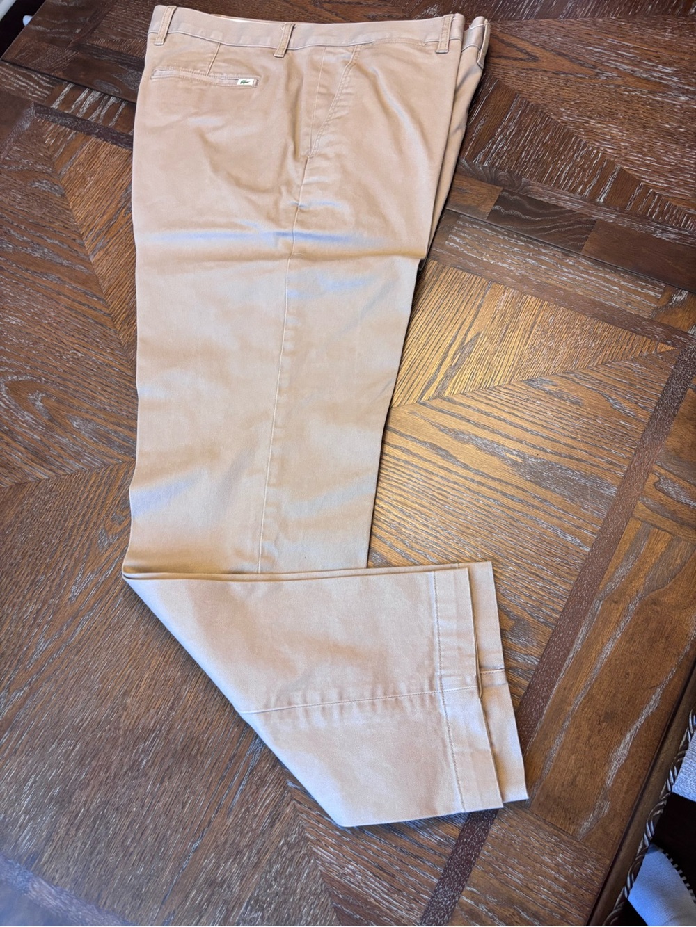 Lacoste Slim Fit Men's Chino Pants - Classic Beige